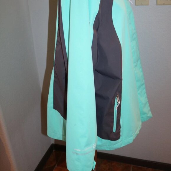 Free Country Winter 3-in-1 Jacket Womens XLarge Hooded Uninsulated Coat - Picture 5 of 11